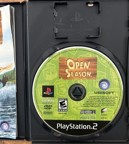 Open Season (Sony PlayStation 2, 2006) Complete In Box with Manual / Tested - Picture 5 of 7