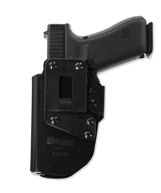 Galco Blakguard OWB Belt Holster fits Springfield XD 9/40 3", RH, Black, BG444B - Image 2 of 4