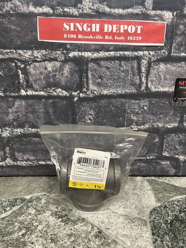 ProLine 1-1/2-in dia Black Iron Tee Fitting ( Pack of 3) Reliabelt - Picture 3 of 7
