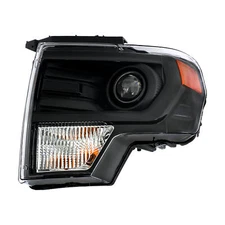 LABLT Projector Headlights Headlamp For 2013-2014 Ford F-150 Black HID Left Side
