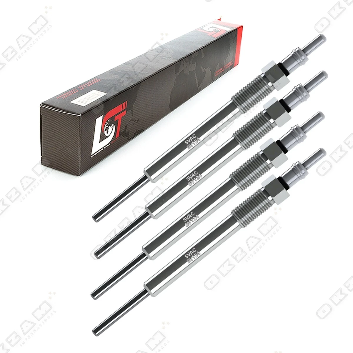 GLOW PLUG FOR VAUXHALL/OPEL ASTRA J 1.3CDTI 55564219 4.4 VOLT x4 