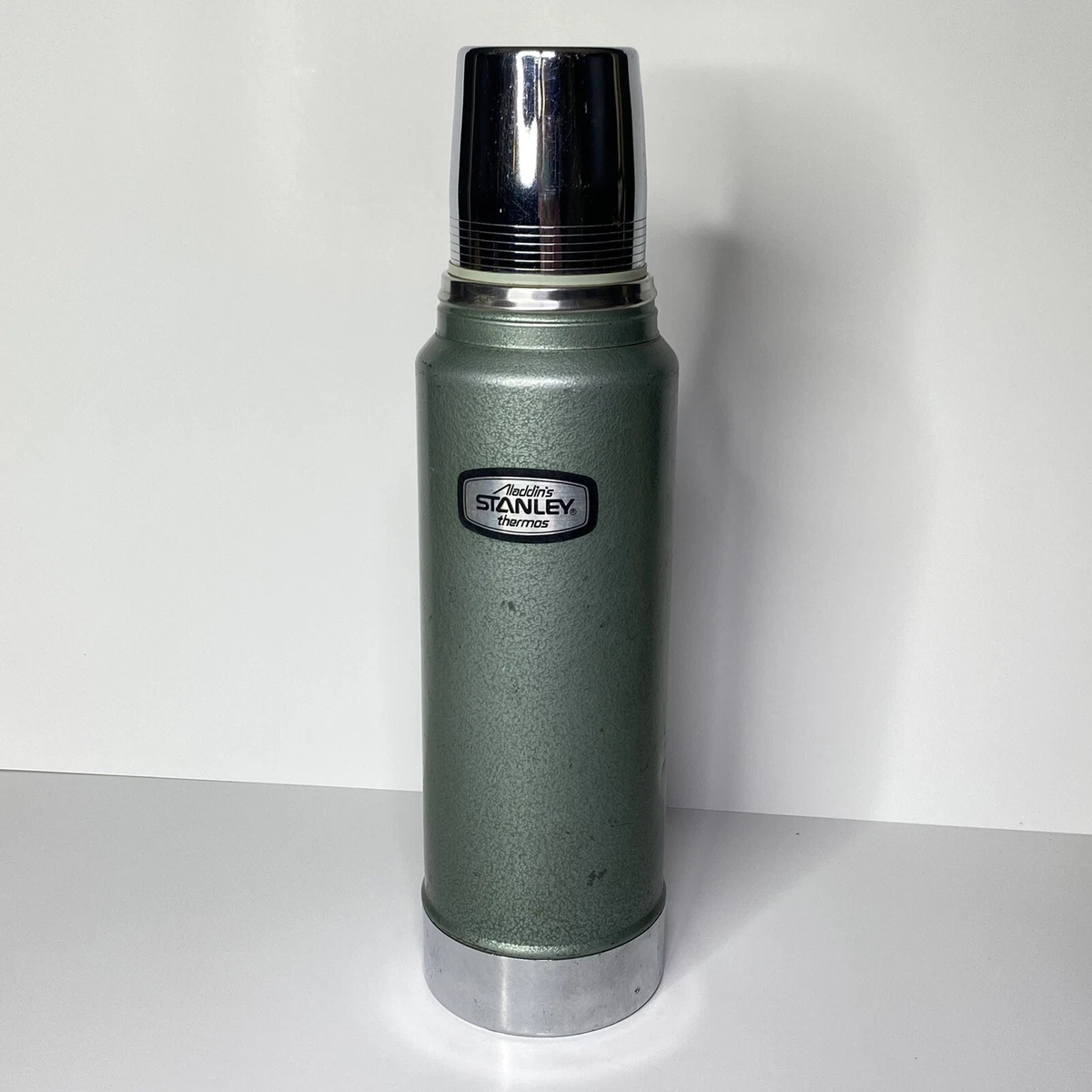 Vintage Green Aladdin Stanley Quart Thermos