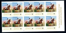 2014 Equestrian Events (Cross Country) Stamp Booklet SB479 (Philatelic Barcode)