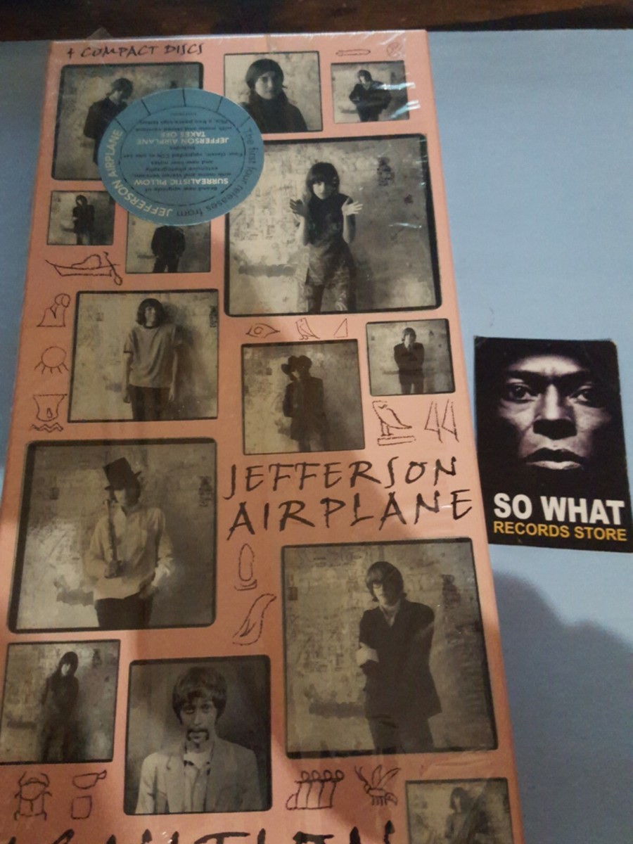 新品未開封 CD BOX JEFFERSON AIRPLANE IGNITION JEFFERSON AIRPLANE Ignition 4 CD Box Set 2001 BMG USA Good