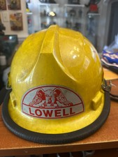Lowell NC Defunct vintage Fire and rescue Yel...