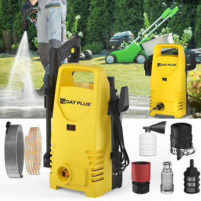 #ad Electric Cordled Hi Pressure Car Washer Gun Spray Water Cleaner Tool Kit 110Bar $69.76