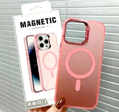 Stoßfeste Matte Magsafe Hülle für iPhone 15 14 13 12 11 15 Pro Max 11 SE 8 7 SE2
