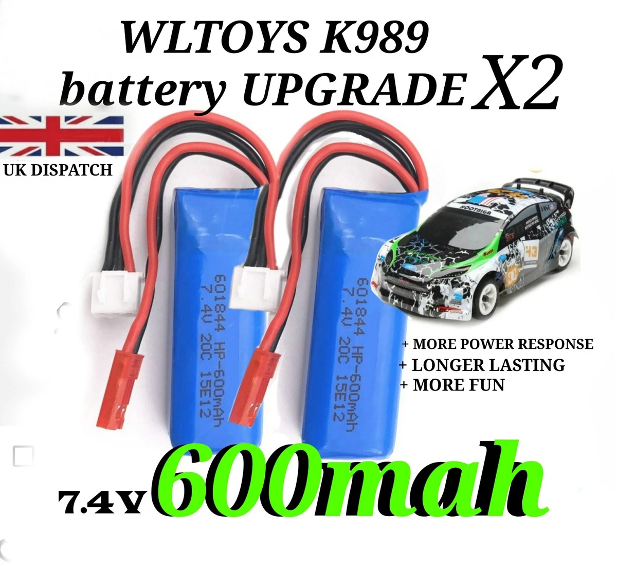 Wltoys hotsell battery upgrade