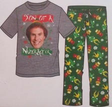 Elf elf Son Of A Nutcracker Men's 2 Pc. Sleep Set Size S,M, XL NWT MSRP 50