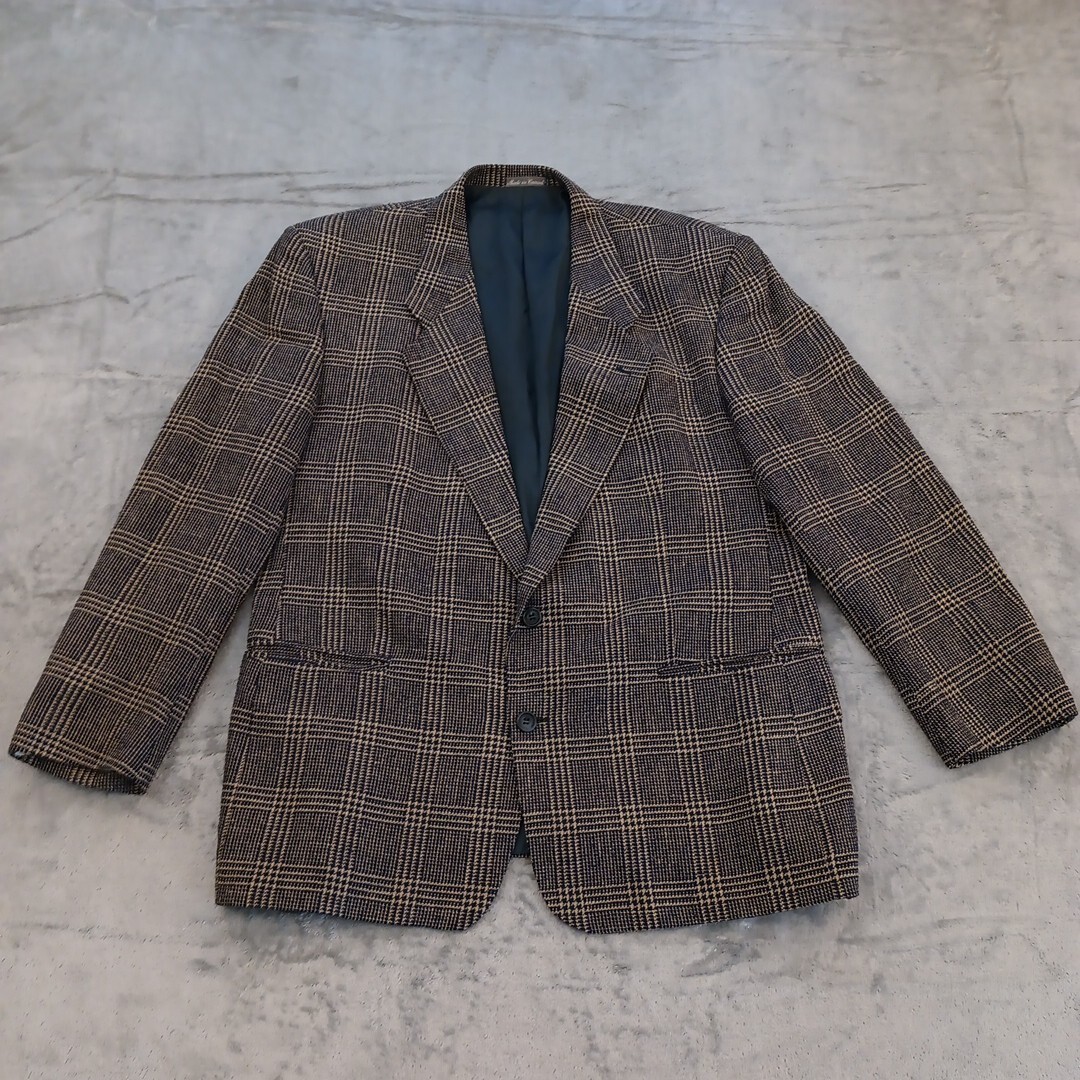 Yves Saint Laurent Blazer Mens 46 Chest YO 7 Silk Beige Black