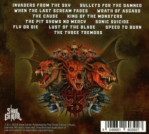 THE THREE TREMORS - THREE TREMORS (DIGIPAK) CD NEU - Bild 2 von 2