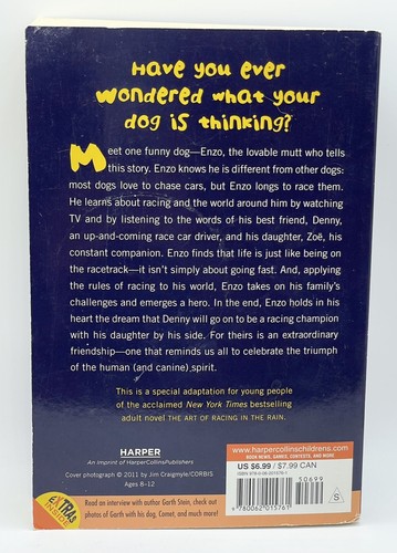 Racing in the Rain: My Life As a Dog by Garth Stein First Edition Paperback - 第 2/4 張圖片