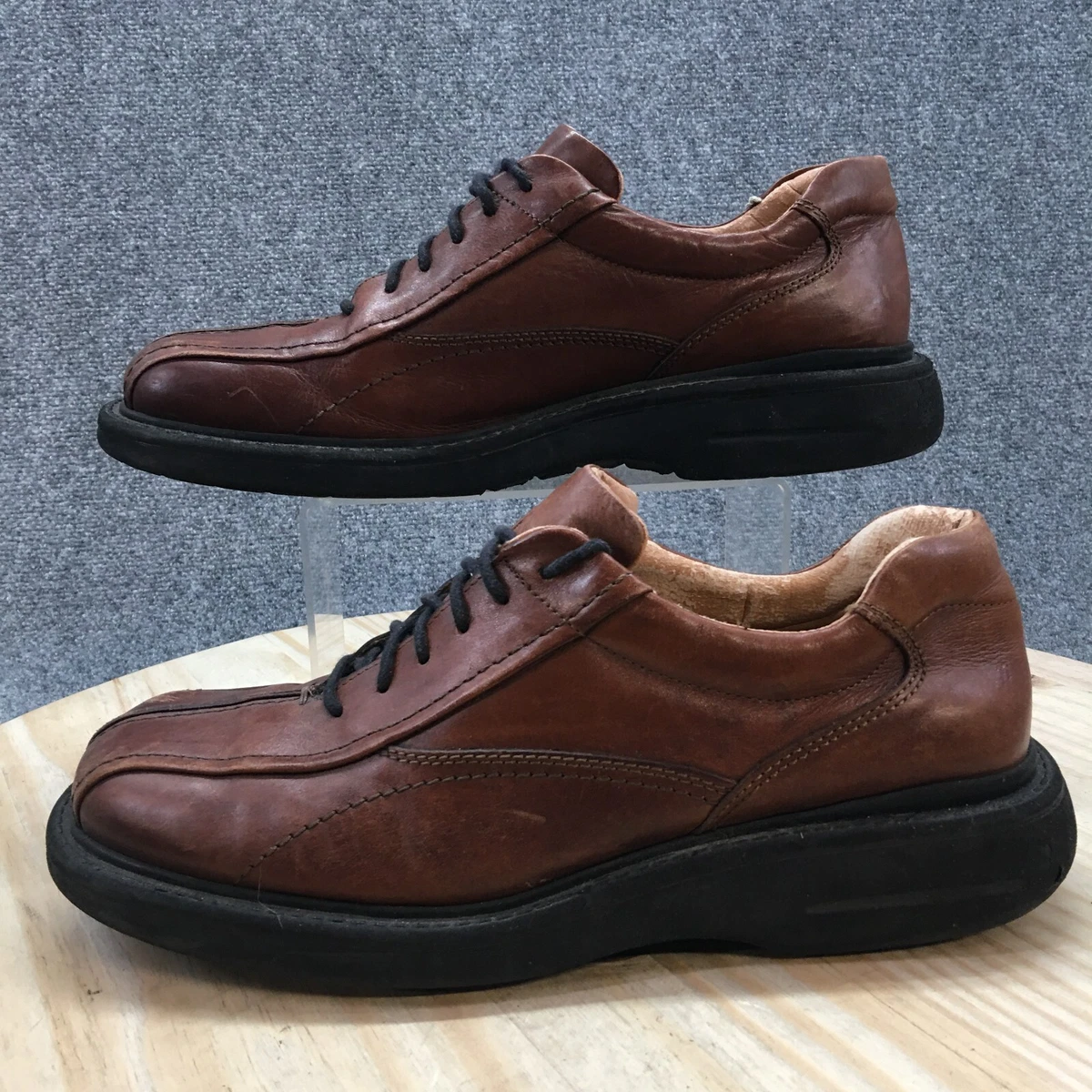 London Underground Shoes Mens 11M Maltese Square Toe Oxford Casual