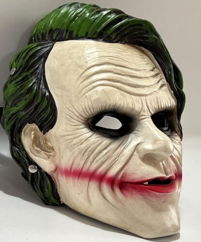 The Dark Knight Batman Joker PVC Mask 1/1 Wearable Cospaly Halloween Party New - Picture 2 of 7