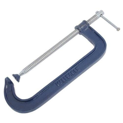 Metal G Clamp Heavy Duty Vice Grip Holder Woodwork Welding DIY 8 10 12 Inch New - Picture 1 of 5