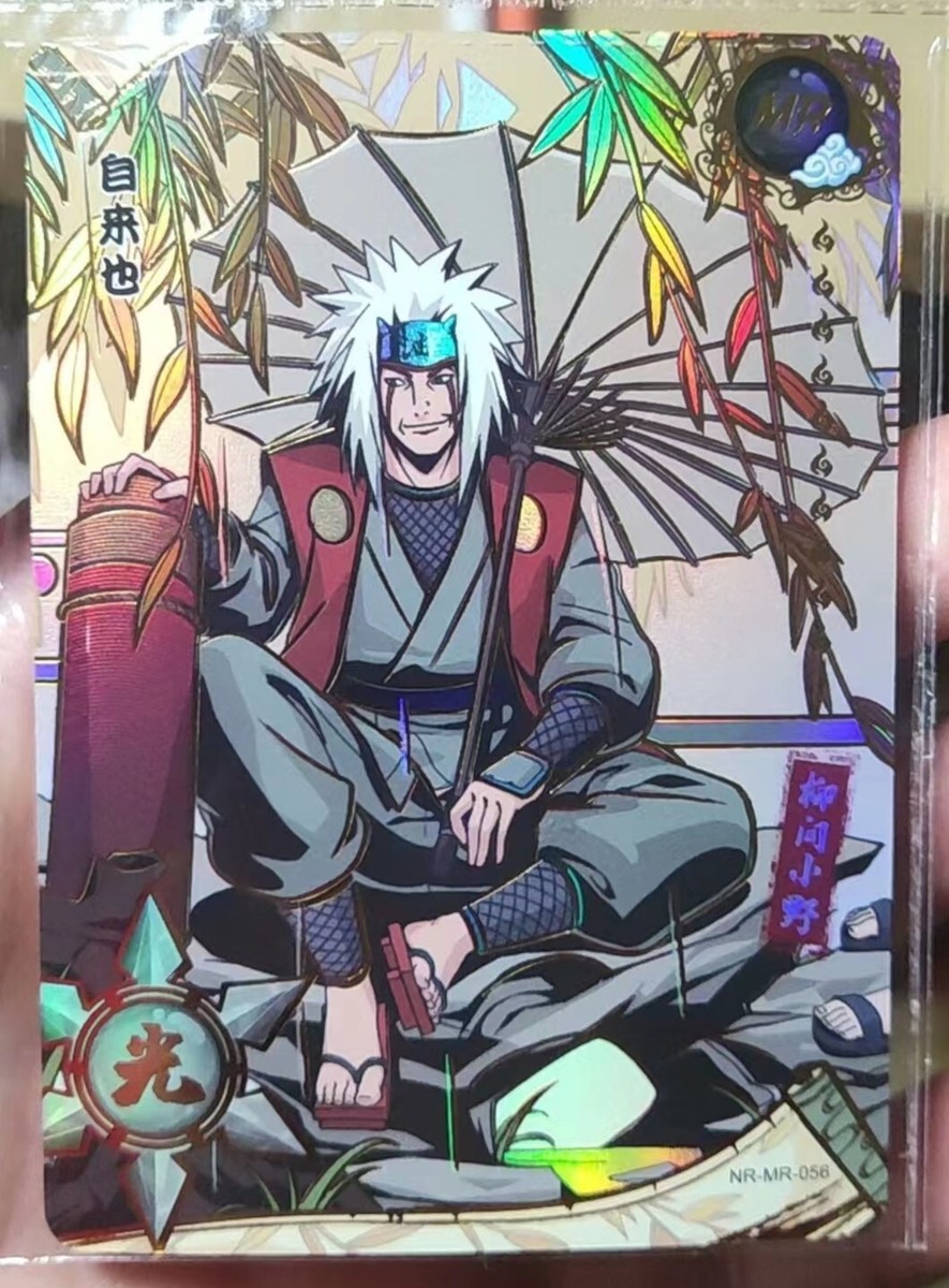 KaYou Naruto TCG CCG Rare Trading Card Jiraiya SSP NR-MR-056