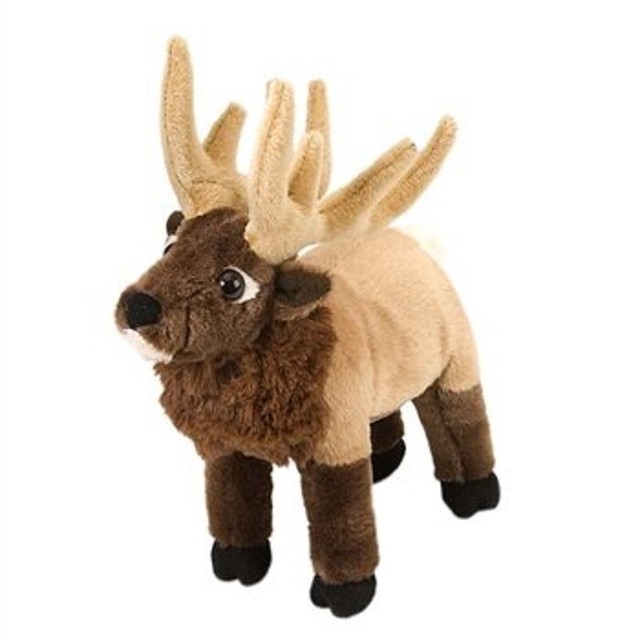 Wild Republic 8" Stuffed Bull ELK Animal, Plush, Brand New with Tags eBay