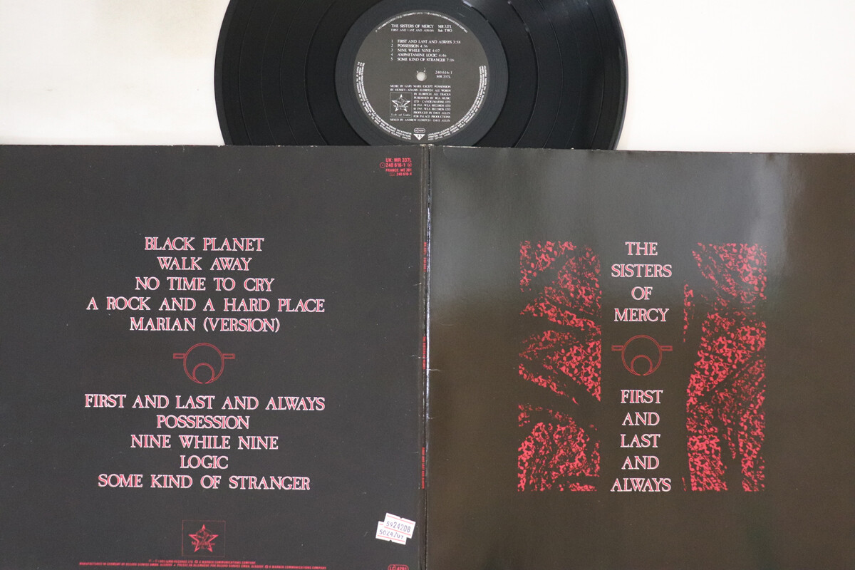 その他 LP/GF Sisters Of Mercy First And Last MR337L MERCIFUL RELEASE Europe Vinyl /00400 LP/GF Sisters Of Mercy First And Last MR337L MERCIFUL