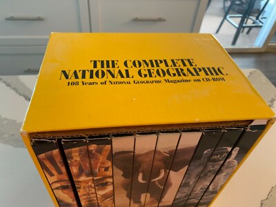 The Complete National Geographic 108 Years Magazine on CD-ROM in
