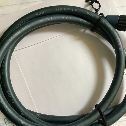 ACOUSTIC RESEARCH RG6 Video Cables 3ft Performance Series High Definition - Picture 3 of 5