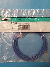  3 Pcs PANDUIT , UTPCH10BU, 10FT 3.04 M , Patch Cord RJ45 , CAT5e, Blue