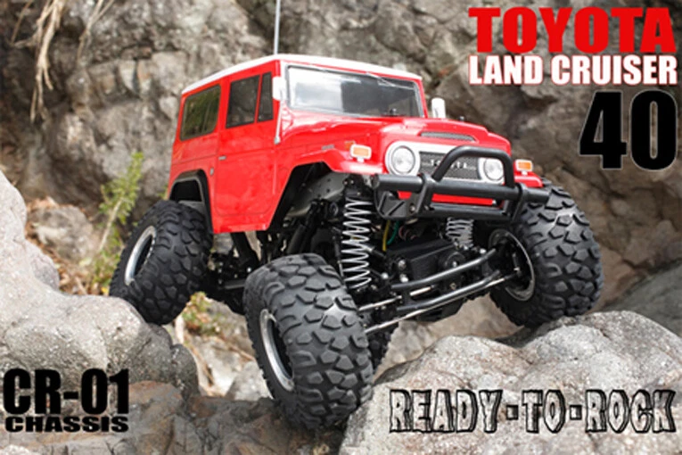 NEW Tamiya 1/10 Toyota Land Cruiser 40 CR-01 Kit | eBay
