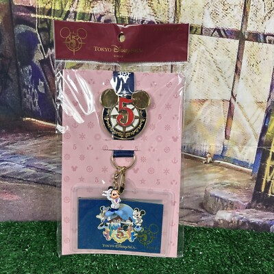 Tokyo Disney Sea 5th Anniversary Limited Memorial Pass Card Holder 2006 New H11