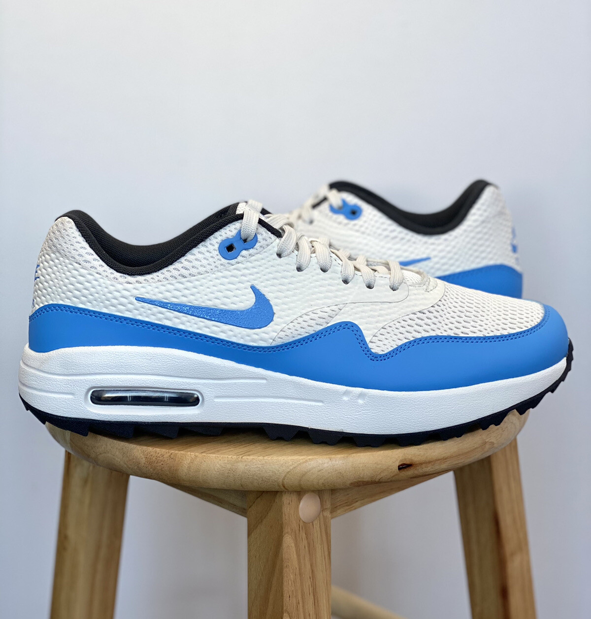 air max 1 golf black