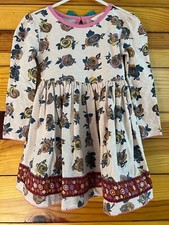 Matilda Jane Enchanted Afternoon Dress Girls Make Believe Floral Roses Size 2