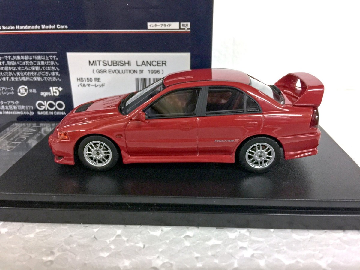 po Hi Story HS150RE MITSUBISHI LANCER EVOLUTION IV GSR 1996 1:43