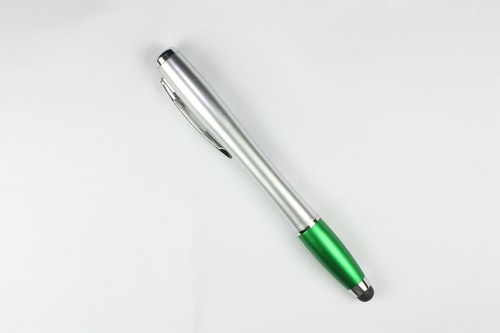 Stilo touch screen 3 in 1 + penna a sfera con torcia LED per tablet telefono - Foto 24 di 27