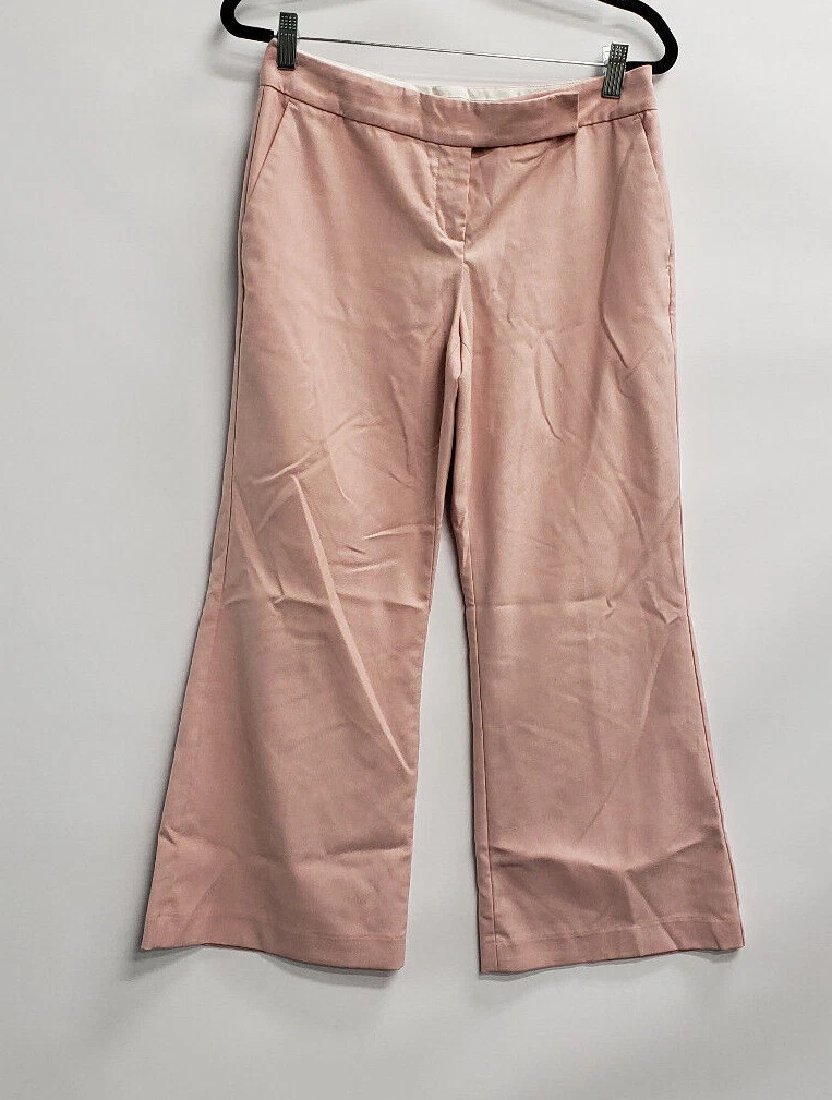 Editor Express Design Studio Womens Capri Pants Pink size 2