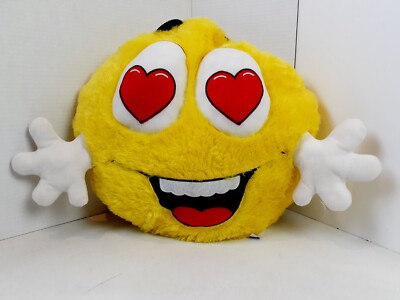 Plush Pillow Heart Eye Emoji Pillow WEP Poop Emoji Pillow Emoticon
