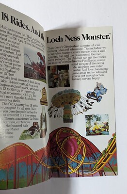 Busch Gardens The Old Country Williamsburg Brochure Loch Ness