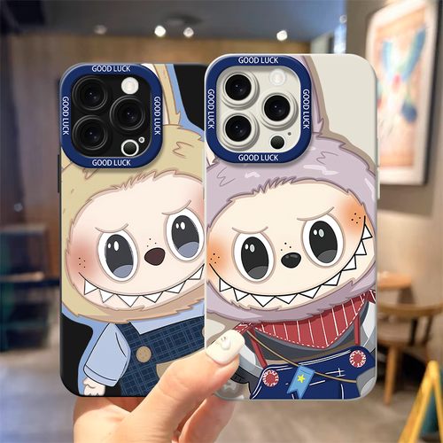 Labubu 3d Fashion Phone Case For iPhone 11 12 13 14 15 16Pro Max Mobile Cover - 第 10/18 張圖片