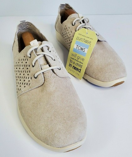 NEW TOMS Size 11 Womens Del Rey Suede 