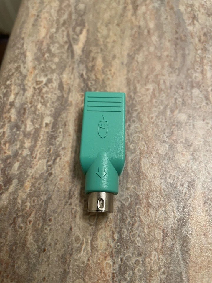 Logitech PS/2 Port (Male) to USB (Female) Mouse Adapter Convertor | 501215-0004 - Image 4 of 4