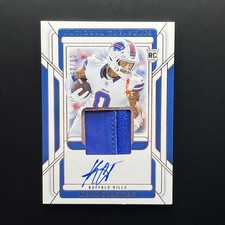 2024 National Treasures Rookie Gloves Signatures #RGS-KCN KEON COLEMAN RC /25