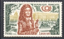 🦬Timbre France N°1656 - Luxe ** - Louis XIV - MNH** - 1970🦬