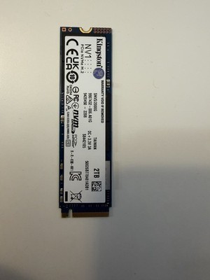 Kingston NV1 2TB PCIe NVMe M.2 2280 Internal SSD Blue SNVS2000G | eBay