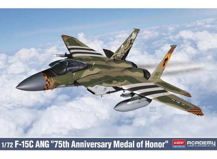 Academy 12582 1/72 F-15C Eagle ANG 75th Anniversary Medal of Honor 2019