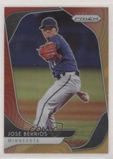 2020 Panini Prizm Tier II Hot Box Red Orange Prizm Jose Berrios #146 1n5