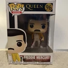 POP! Rocks Queen Box 96 Freddie Mercury C Vinyl Figure Open Box