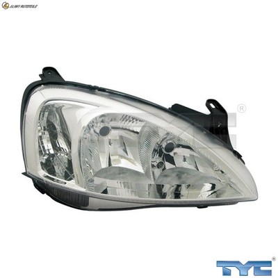 HAUPTSCHEINWERFER 20-6065-25-2 FÜR OPEL CORSA/Hatchback/Van COMBO/Tour/Box 1.7L