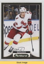 2022-23 Upper Deck Parkhurst Gold Foil Martin Necas #119 READ on3