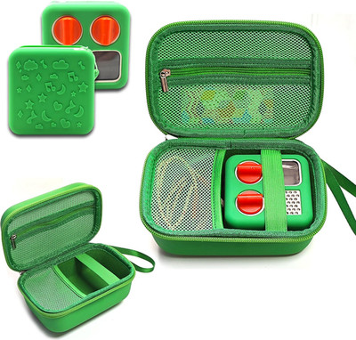 Hard Case Bag and Silicone Shell Cover for Yoto Mini Kids Audio & Music Player.