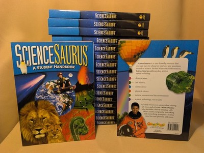 ScienceSaurus: Handbook Softcover 2005 Paperback By Great Source - Class Set VG