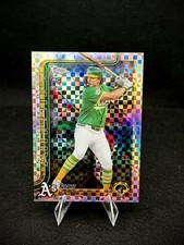 Topps 2025 Chrome Update Nick Kurtz #USC178 X-fractor Rookie Athletics