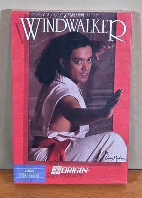 New Sealed Windwalker Moebius Commodore Amiga Big Box Game Complete CIB 1989