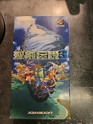 Secret of Mana 2 / Seiken Densetsu 3 Super Famicom Jap. SNES NTSC SHVC-A3DJ-JPN